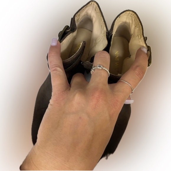 Nine West Women’s Leather Booties - Picture 3 of 8